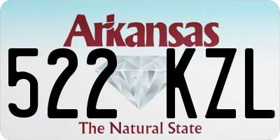 AR license plate 522KZL
