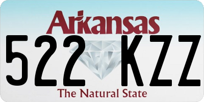 AR license plate 522KZZ