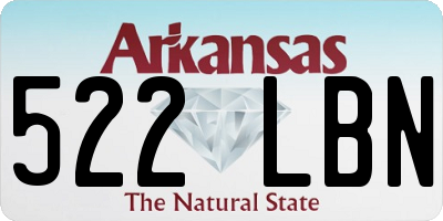 AR license plate 522LBN