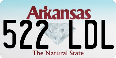 AR license plate 522LDL