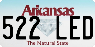 AR license plate 522LED