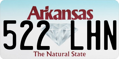 AR license plate 522LHN