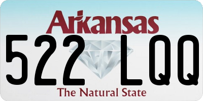 AR license plate 522LQQ