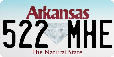 AR license plate 522MHE