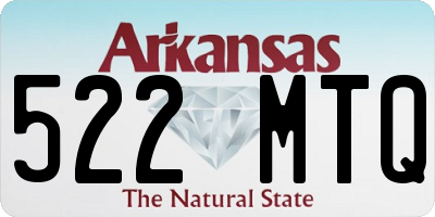AR license plate 522MTQ