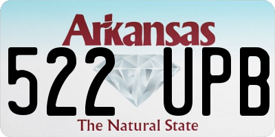 AR license plate 522UPB