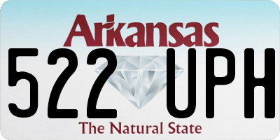 AR license plate 522UPH