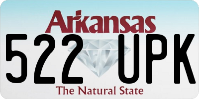 AR license plate 522UPK