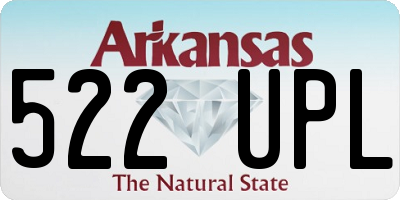 AR license plate 522UPL