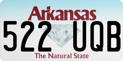AR license plate 522UQB