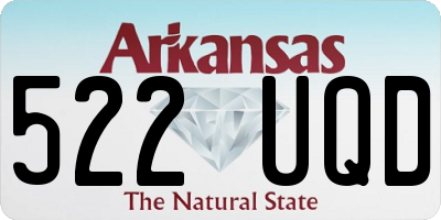 AR license plate 522UQD