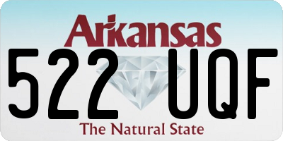 AR license plate 522UQF