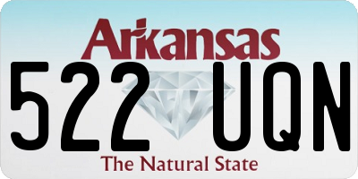 AR license plate 522UQN