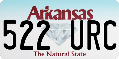 AR license plate 522URC