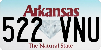 AR license plate 522VNU