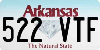 AR license plate 522VTF