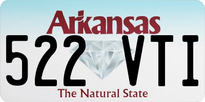 AR license plate 522VTI