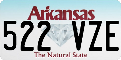 AR license plate 522VZE