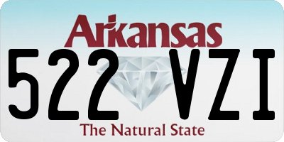AR license plate 522VZI