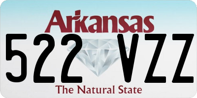 AR license plate 522VZZ