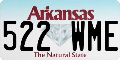AR license plate 522WME