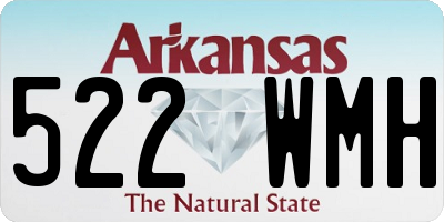 AR license plate 522WMH