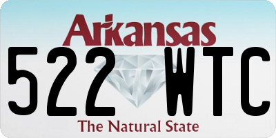 AR license plate 522WTC