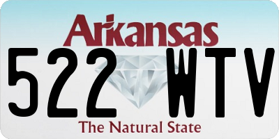 AR license plate 522WTV