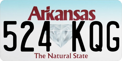 AR license plate 524KQG