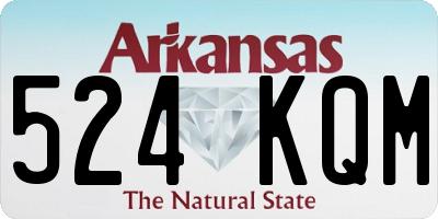 AR license plate 524KQM