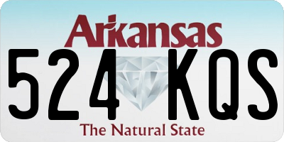 AR license plate 524KQS