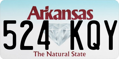 AR license plate 524KQY