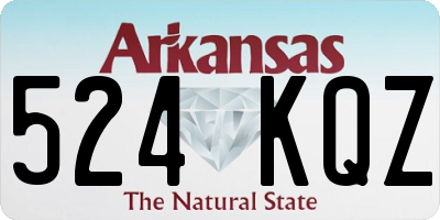 AR license plate 524KQZ
