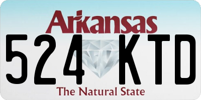 AR license plate 524KTD