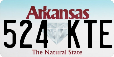 AR license plate 524KTE