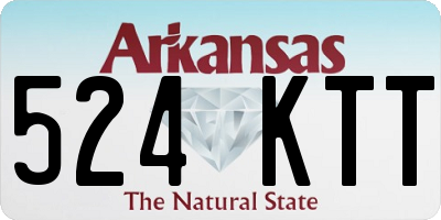AR license plate 524KTT