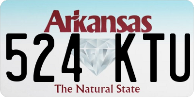 AR license plate 524KTU