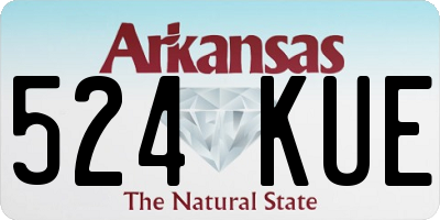 AR license plate 524KUE