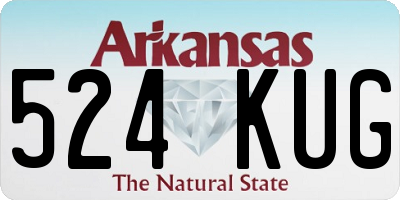 AR license plate 524KUG
