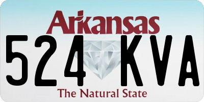 AR license plate 524KVA