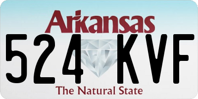AR license plate 524KVF