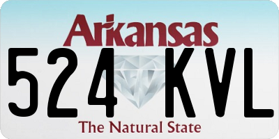 AR license plate 524KVL