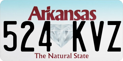 AR license plate 524KVZ