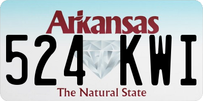 AR license plate 524KWI