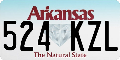AR license plate 524KZL
