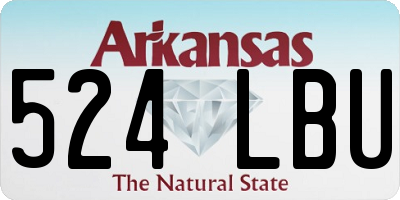 AR license plate 524LBU