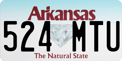 AR license plate 524MTU