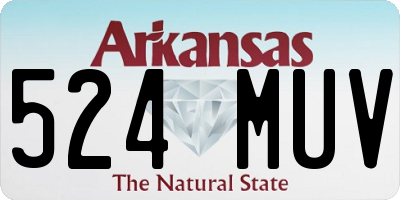 AR license plate 524MUV