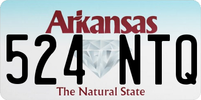 AR license plate 524NTQ