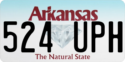 AR license plate 524UPH